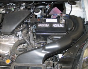 Nissan Sentra Performance Air Intake - K&N Engineering - Typhoon - `07-`08